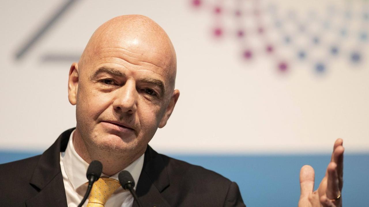 FIFA Präsident Gianni Infantino FIFA Präsident Gianni Infantino