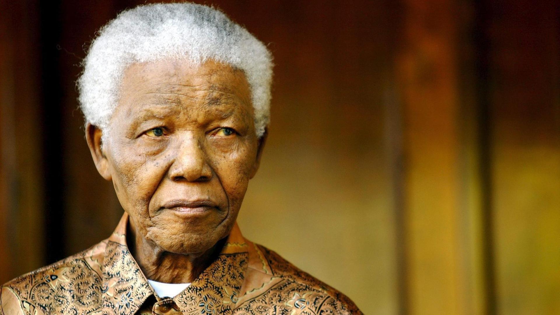 Nelson Mandela im Jahr 2005 Nelson Mandela im Jahr 2005