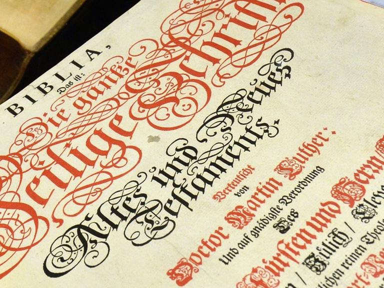 Luther-Bibel aus Nürnberg (um 1700)