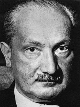 Der Philosoph Martin Heidegger Der Philosoph Martin Heidegger