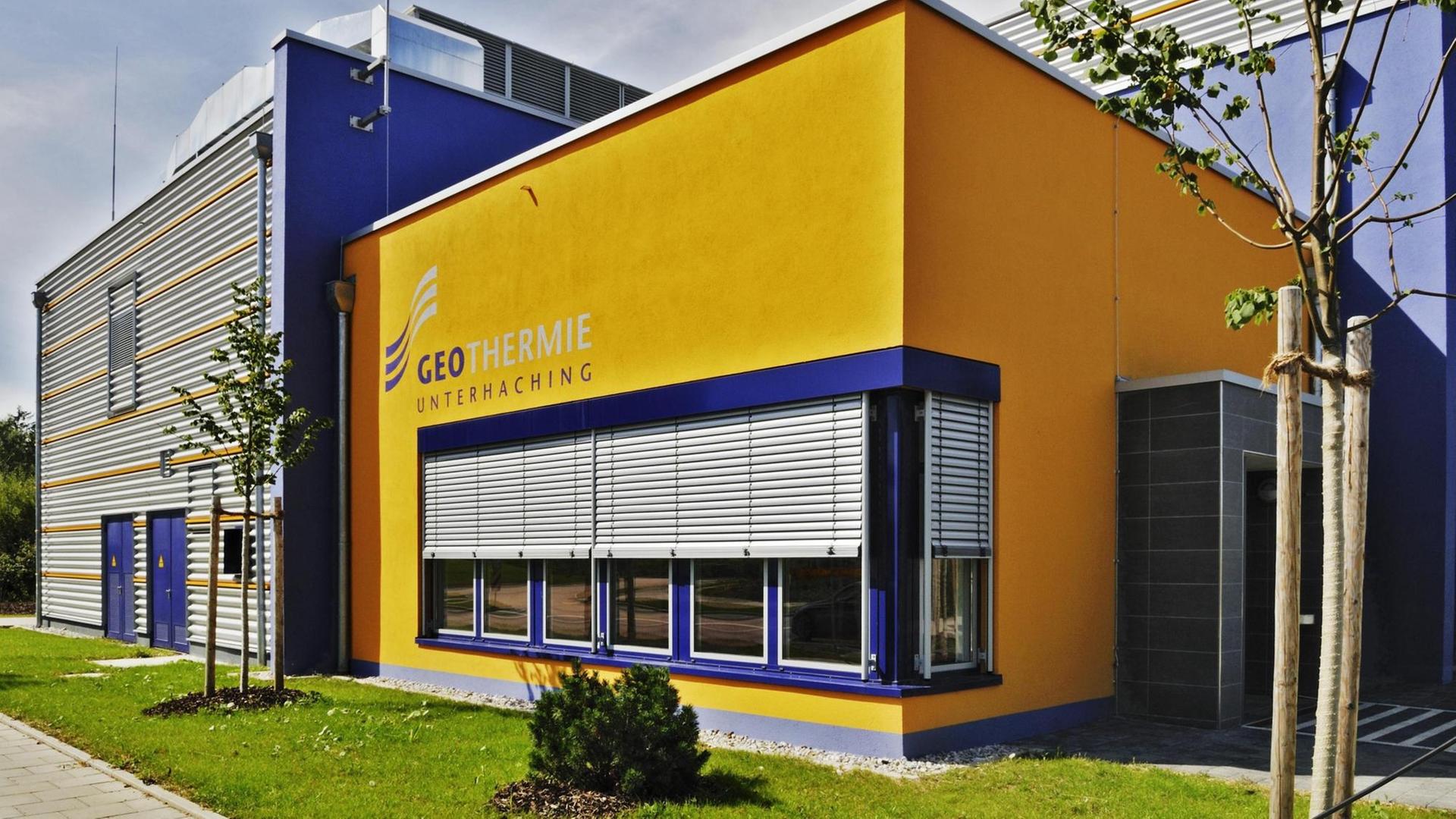 Eine Geothermie-Anlage in Unterhaching bei München Eine Geothermie-Anlage in Unterhaching bei München