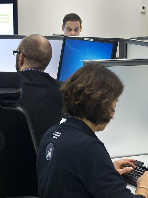 Mitarbeitende des European Cybercrime Centre in Den Hag