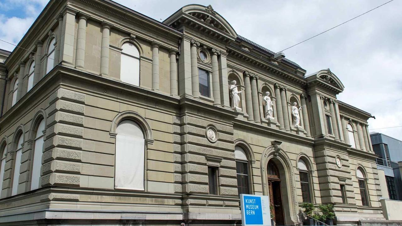 Das Kunstmuseum in Bern von außen. Das Kunstmuseum in Bern von außen.