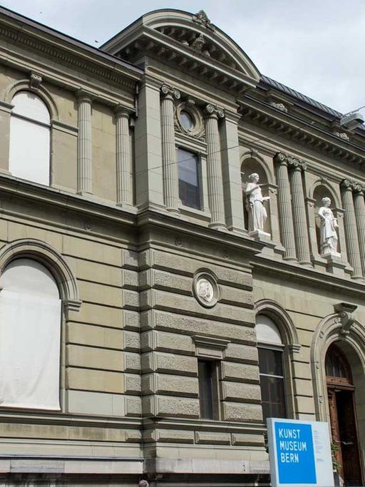 Das Kunstmuseum in Bern von außen.