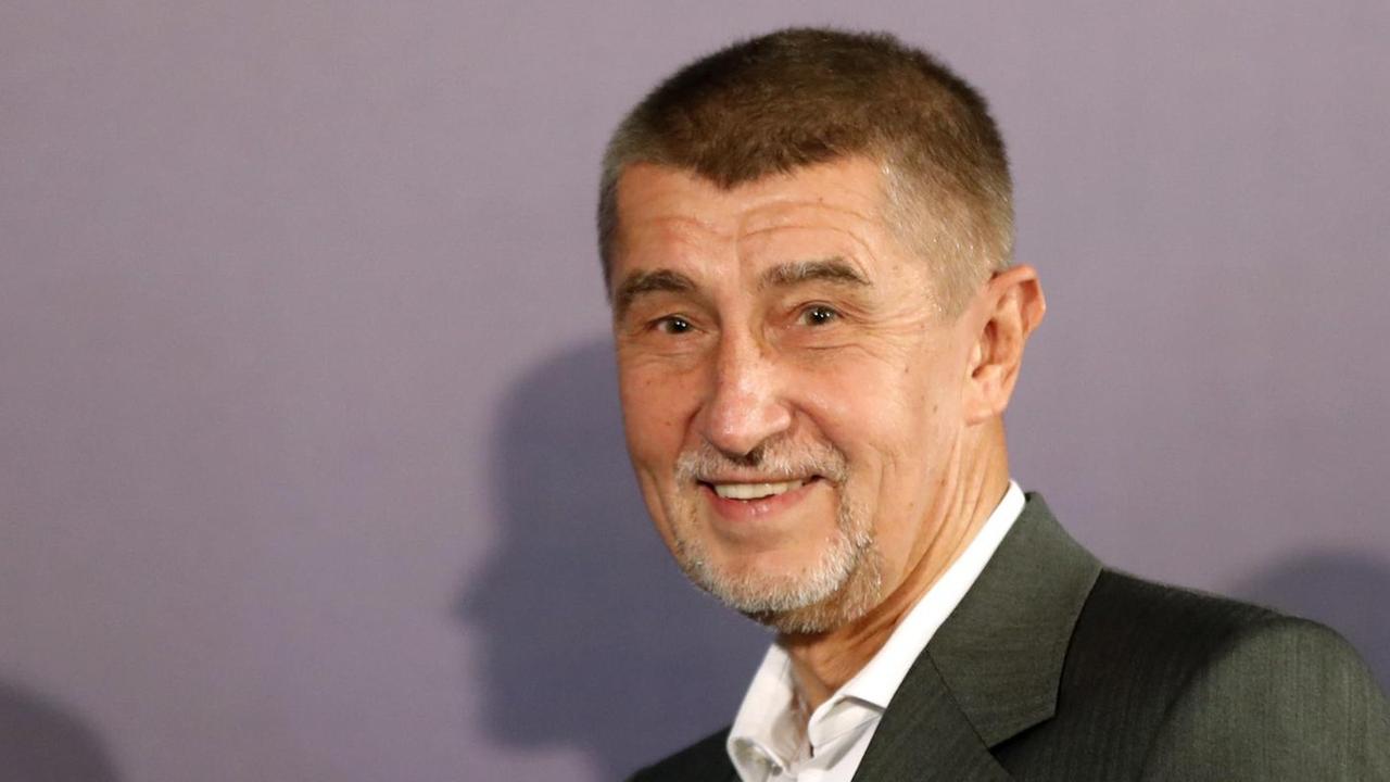 Der tschechische Milliardär Babis hat mit seiner ANO-Partei die Parlamentswahl gewonnen - Foto vom 21. Oktober 2017 Der tschechische Milliardär Babis hat mit seiner ANO-Partei die Parlamentswahl gewonnen - Foto vom 21. Oktober 2017