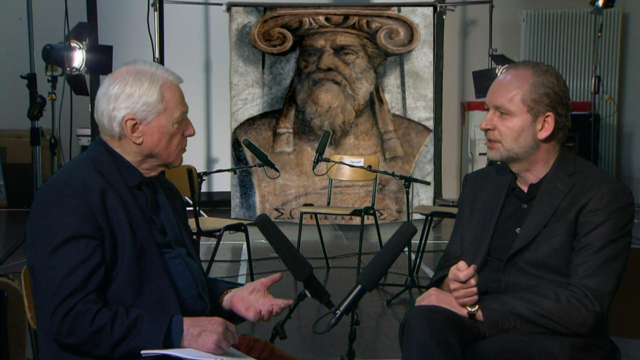 Alexander Kluge und Ferdinand von Schirach Alexander Kluge und Ferdinand von Schirach