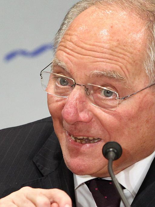 Bundesfinanzminister Wolfgang Schäuble