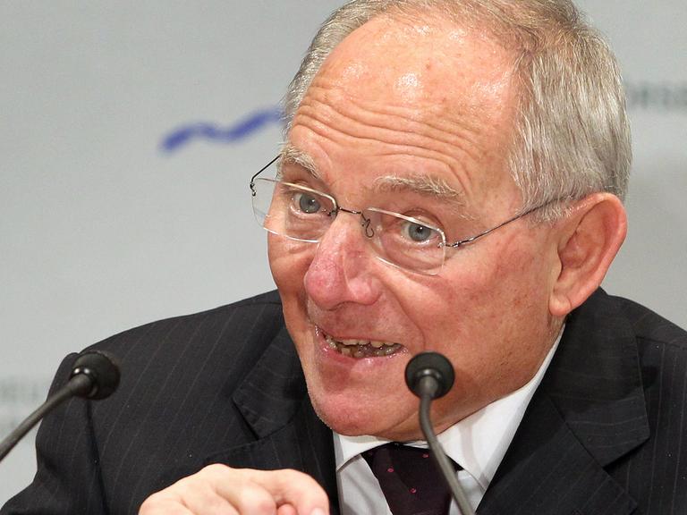 Bundesfinanzminister Wolfgang Schäuble