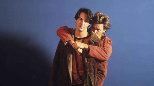 Keanu Reeves (l) mit River Phoenix in Gus Van Sants "My Own Private Idaho" 1991