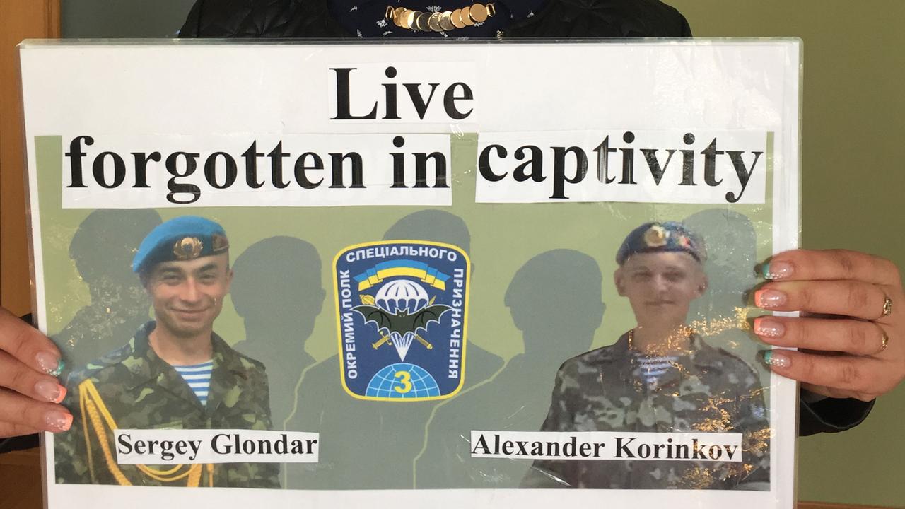 Die Ukrainischen Soldaten Sergej Glondar und Alexander Korinkov Die Ukrainischen Soldaten Sergej Glondar und Alexander Korinkov