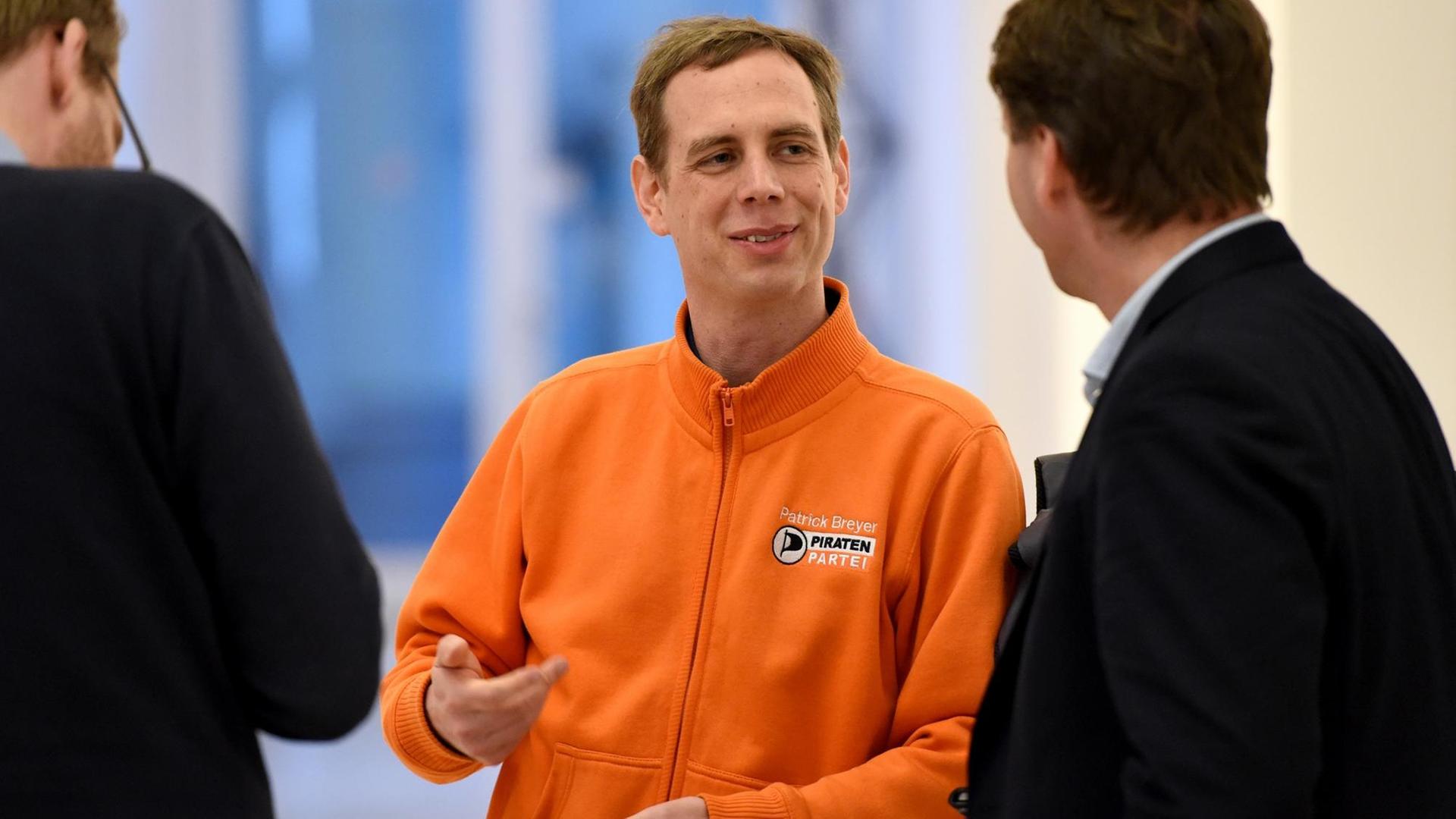 Patrick Breyer, Bürgerrechtler, Jurist und Politiker der Piratenpartei Deutschland Patrick Breyer, Bürgerrechtler, Jurist und Politiker der Piratenpartei Deutschland