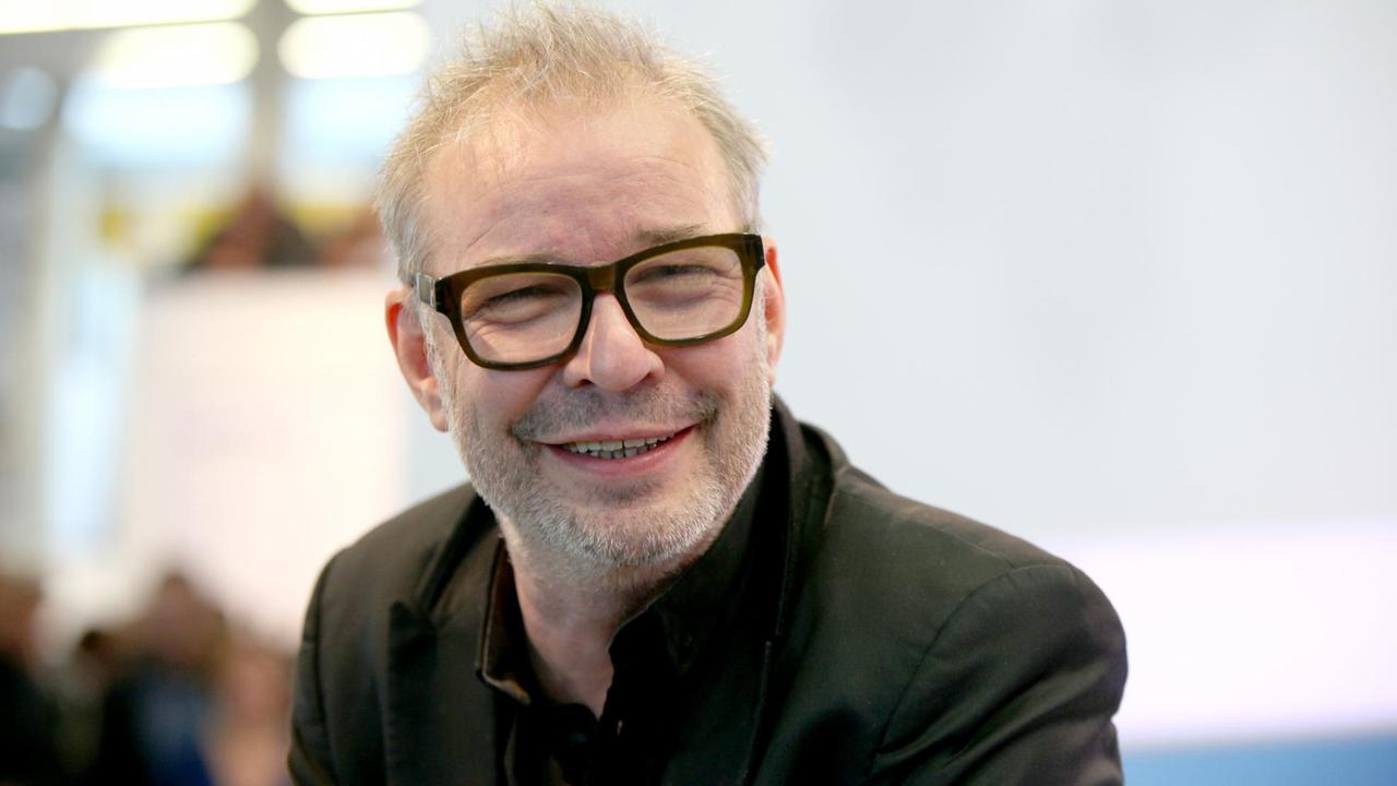 Der Regisseur Leander Haußmann auf der Buchmesse Der Regisseur Leander Haußmann auf der Buchmesse