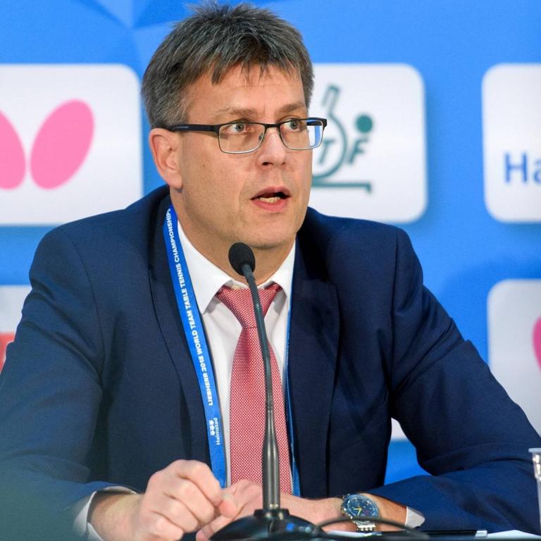 ITTF-Präsident Thomas Weikert ITTF-Präsident Thomas Weikert