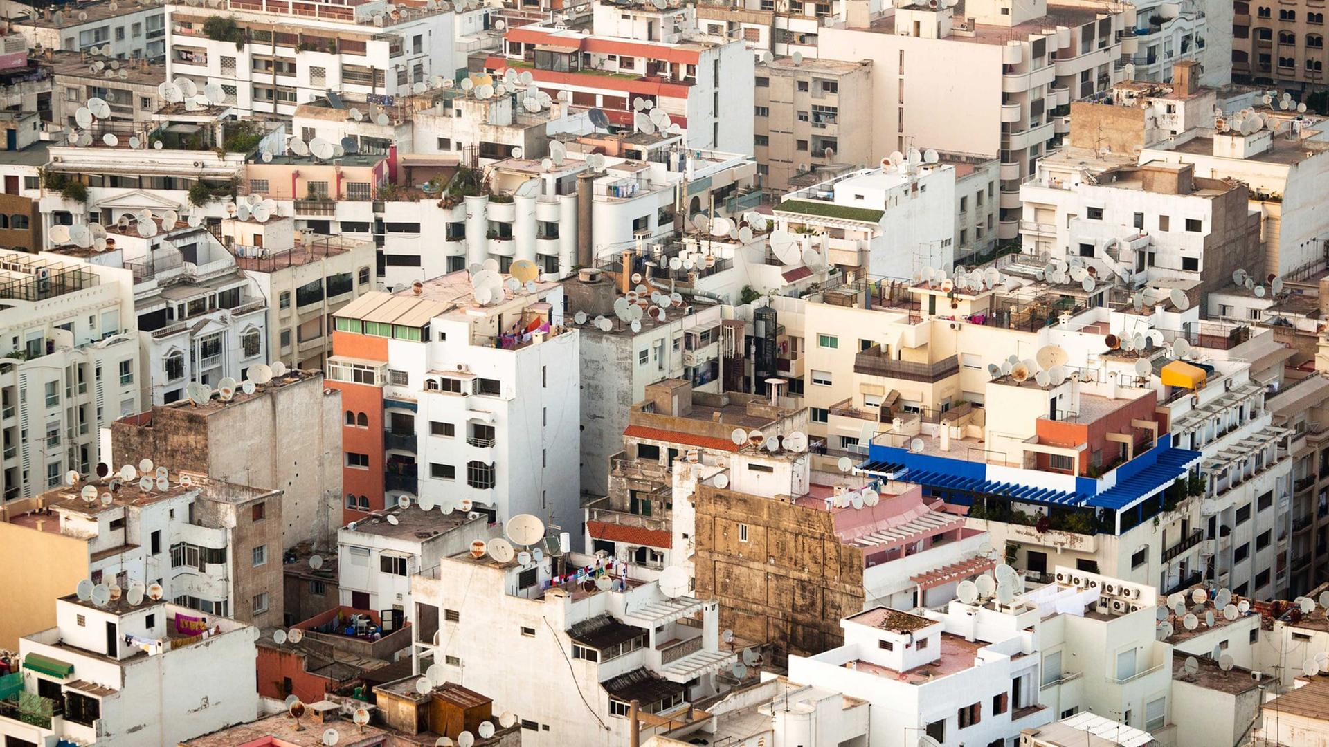 Blick über Casablanca