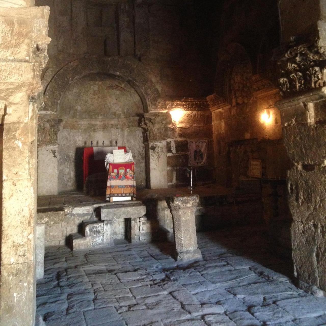 Ein Blick in die antike Jakobskirche Ein Blick in die antike Jakobskirche