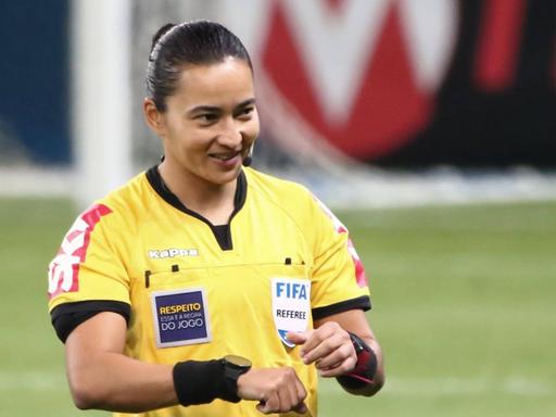 Edina Alves during Cruzeiro x Vitória, a match valid for the Brazilian Championship, Series B, at Mineirão Stadium, in Belo Horizonte, MG.
