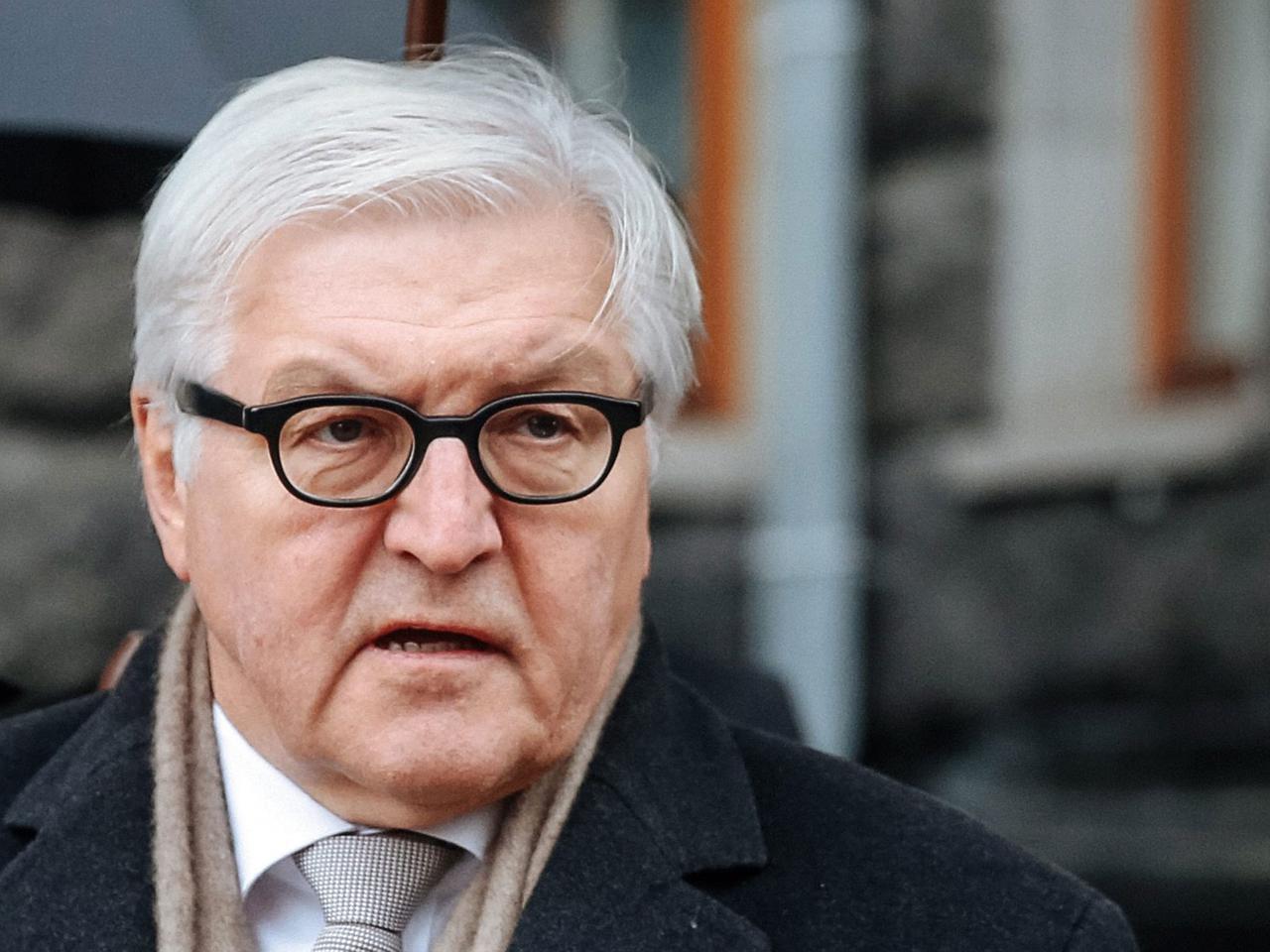 Bundesaußenminister Frank-Walter Steinmeier. Bundesaußenminister Frank-Walter Steinmeier.