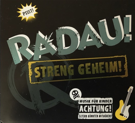 CD - Cover - Radau - Streng geheim CD - Cover - Radau - Streng geheim