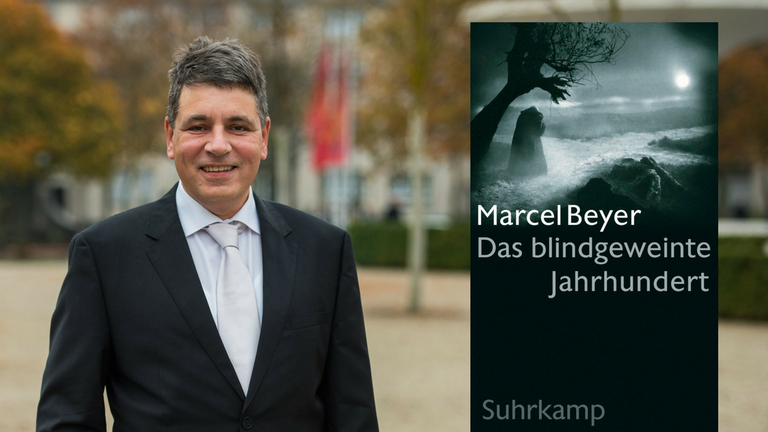 Buchcover Marcel Beyer: Das blindgeweinte Jahrhundert Buchcover Marcel Beyer: Das blindgeweinte Jahrhundert