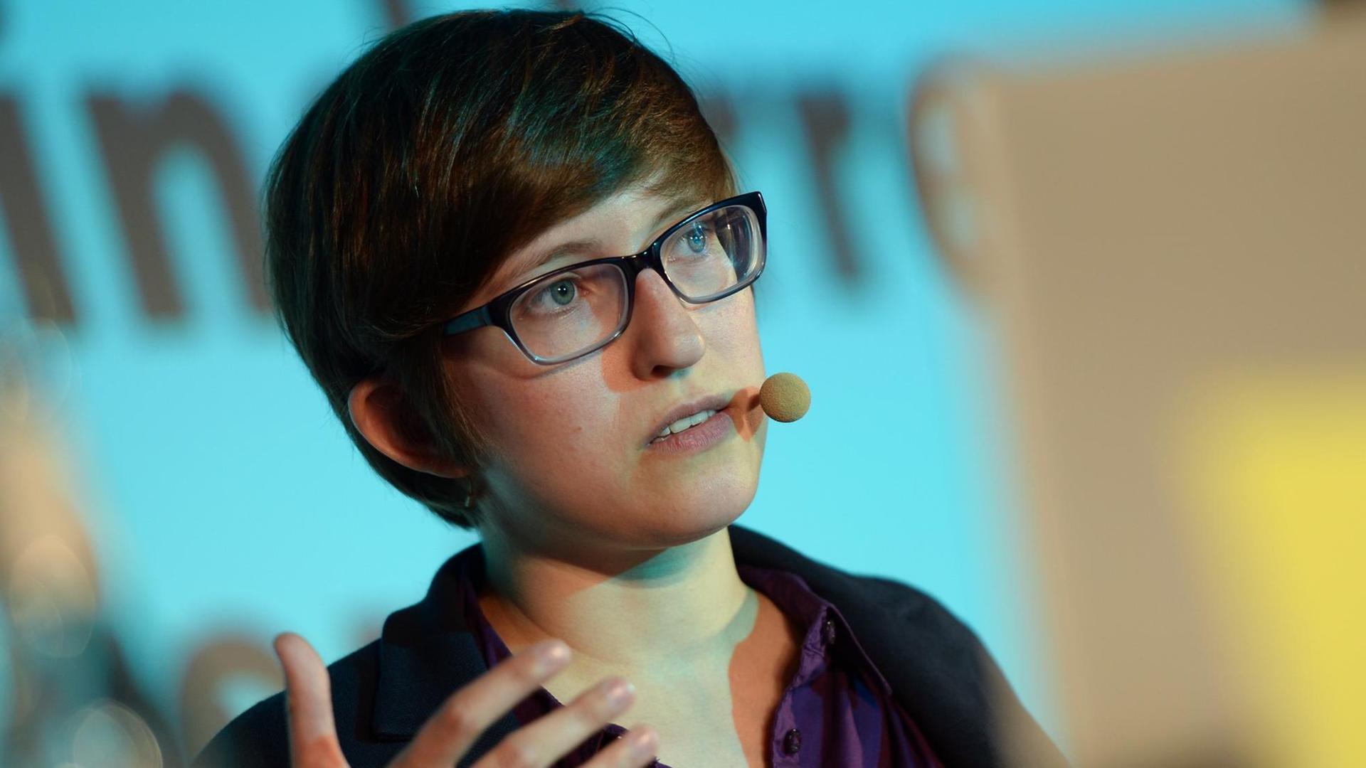 Die Piraten-Politikerin Julia Reda Die Piraten-Politikerin Julia Reda