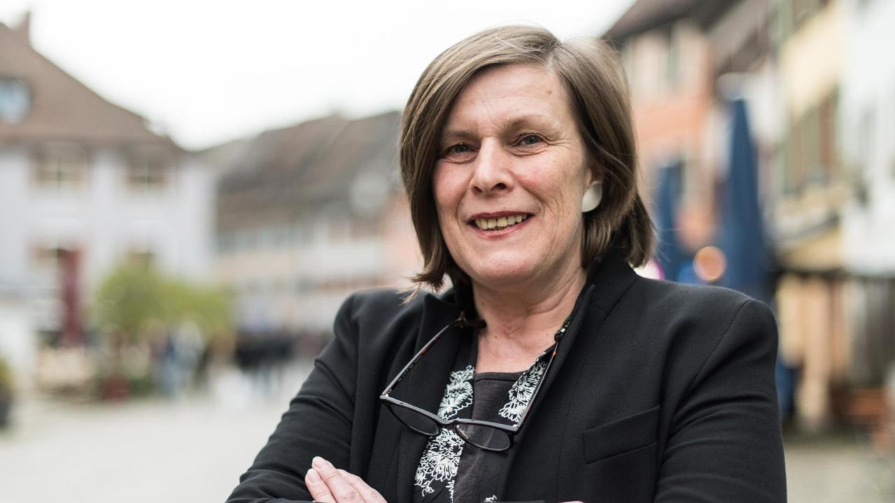 Barbara Köhler in Staufen. Barbara Köhler in Staufen.