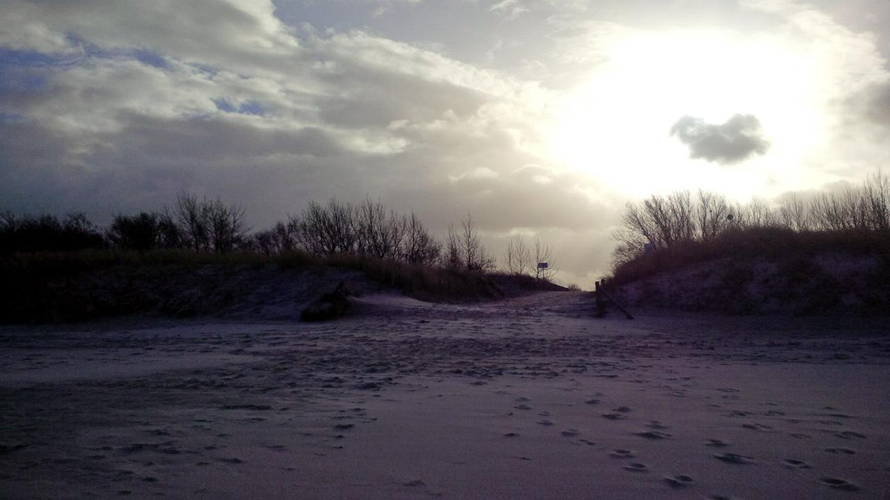 Der Ostsee-Strand am Abend Der Ostsee-Strand am Abend