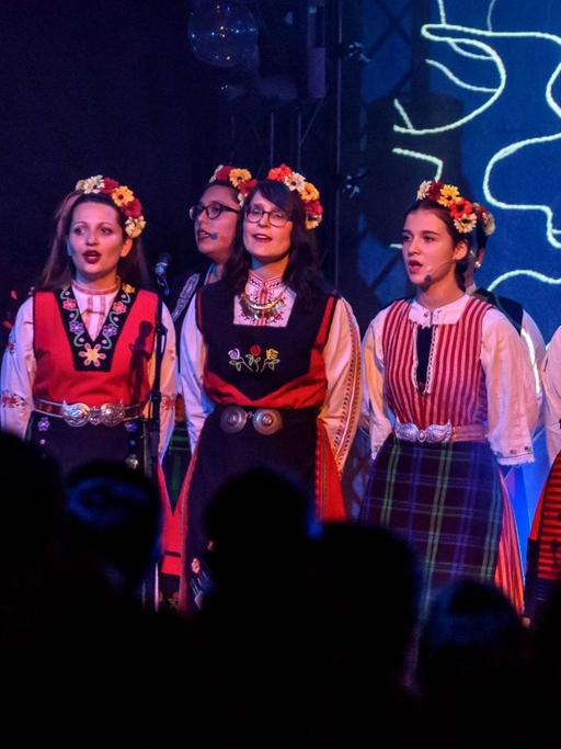 Die Bulgarian Voices auf dem Musikfestival Pop-Kultur Kulturbrauerei in Berlin-Prenzlauer