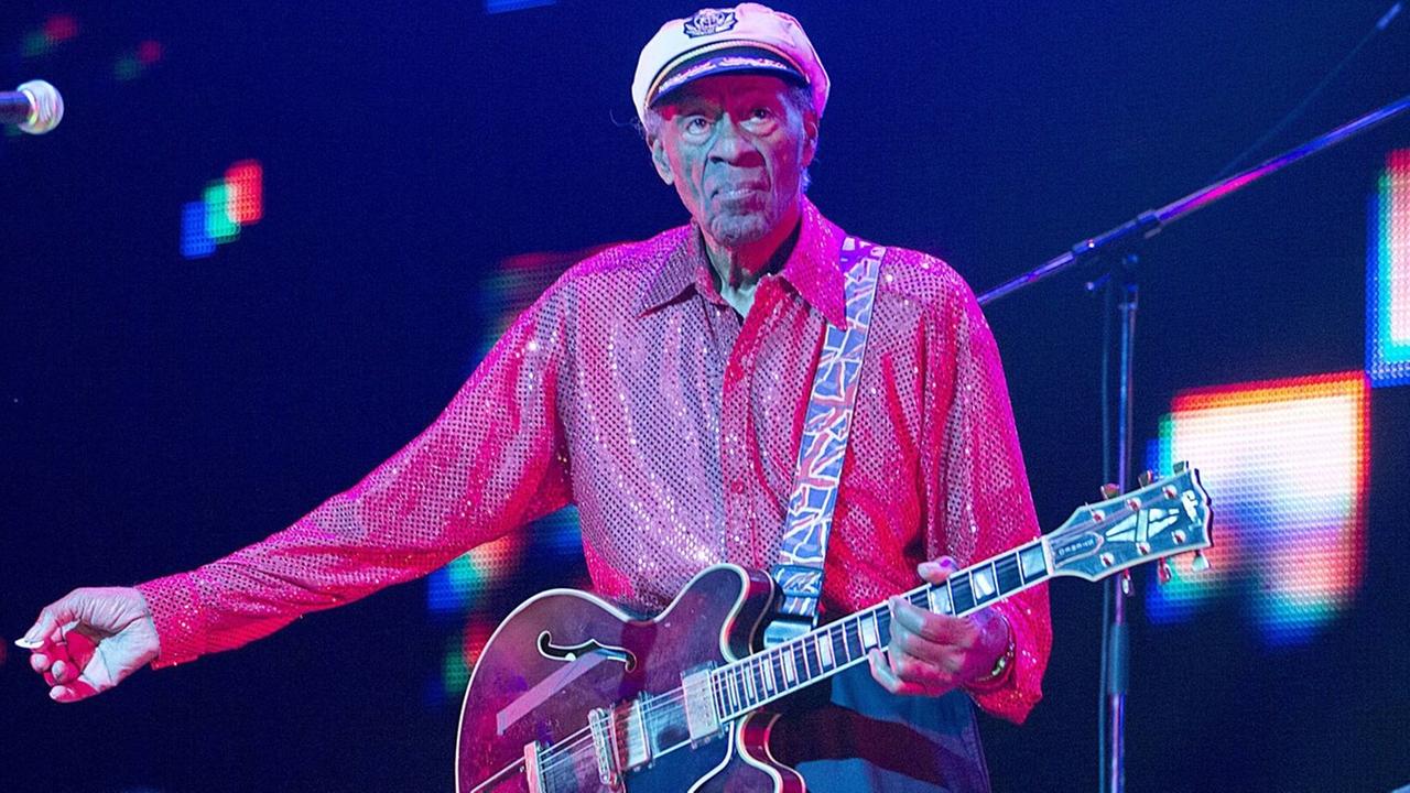 Der US-Sänger Chuck Berry Der US-Sänger Chuck Berry