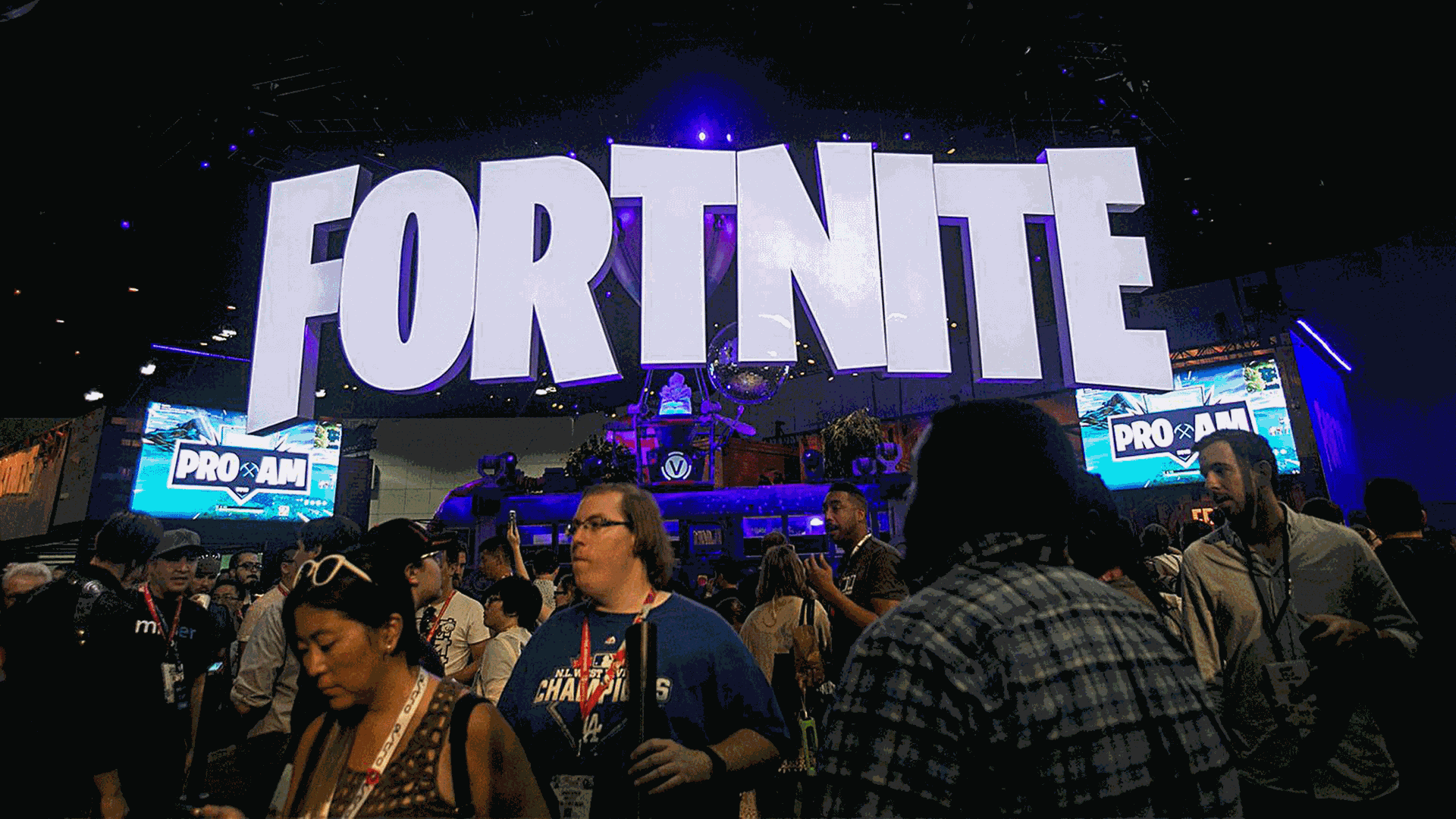 Präsentation des Online-Spiels Fornite in Los Angeles. Präsentation des Online-Spiels Fornite in Los Angeles.