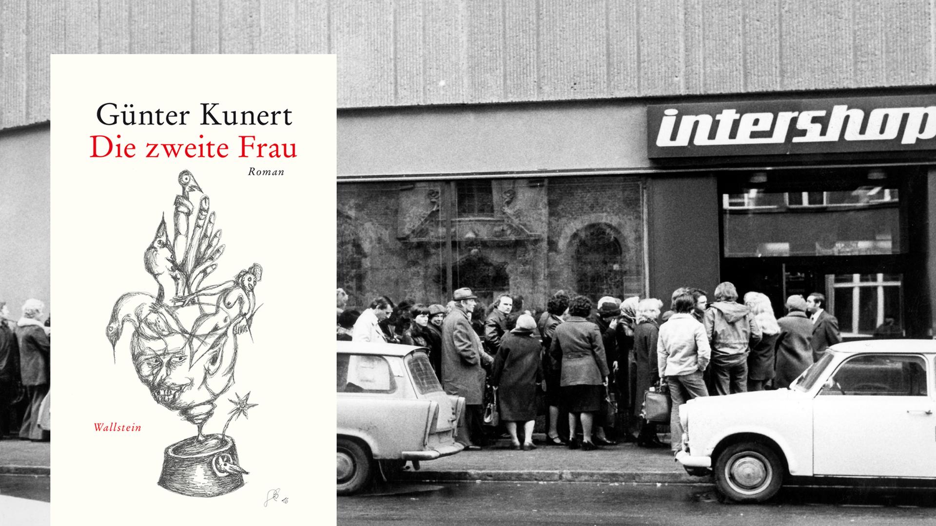 Lange Schlangen bilden sich am 5. April 1979 vor einem Ostberliner Intershop-Laden nach der Bekanntgabe, daß DDR-Bürger dort ab dem 16.4.1979 nicht mehr mit West-Geld, sondern nur noch mit Gutscheinen einkaufen können. Lange Schlangen bilden sich am 5. April 1979 vor einem Ostberliner Intershop-Laden nach der Bekanntgabe, daß DDR-Bürger dort ab dem 16.4.1979 nicht mehr mit West-Geld, sondern nur noch mit Gutscheinen einkaufen können.