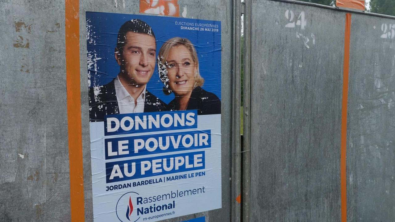 Ein Plakat zur Europawahl 2019