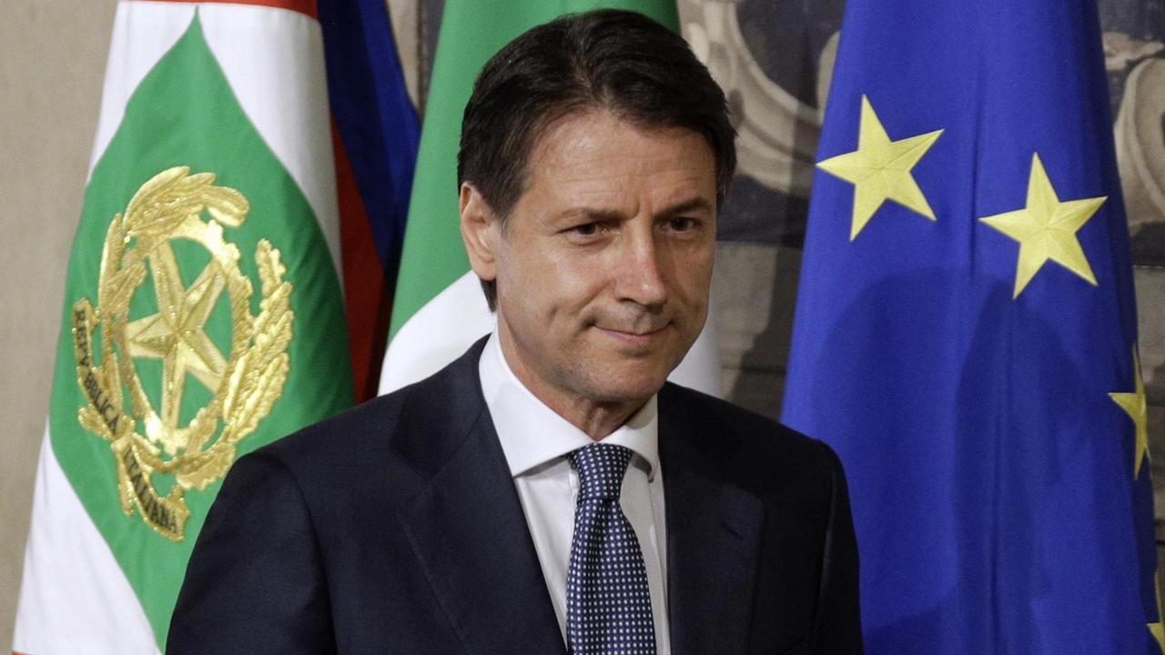 Der designierte italienische Regierungschef Giuseppe Conte Der designierte italienische Regierungschef Giuseppe Conte