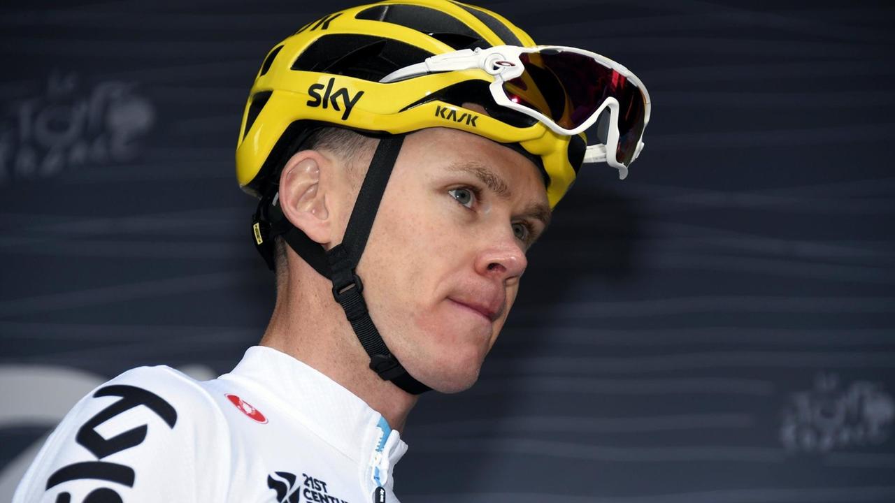 Der britische Radprofi Christopher Froome (2.7.2017) Der britische Radprofi Christopher Froome (2.7.2017)