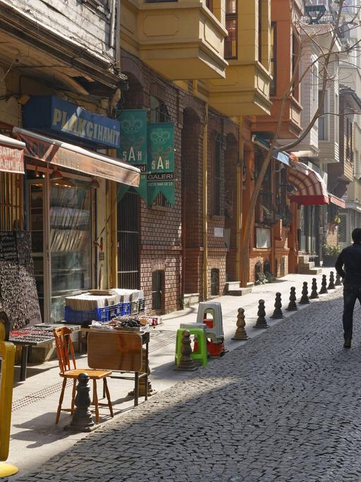 Straßenszene im Istanbuler Stadtteil Kadiköy