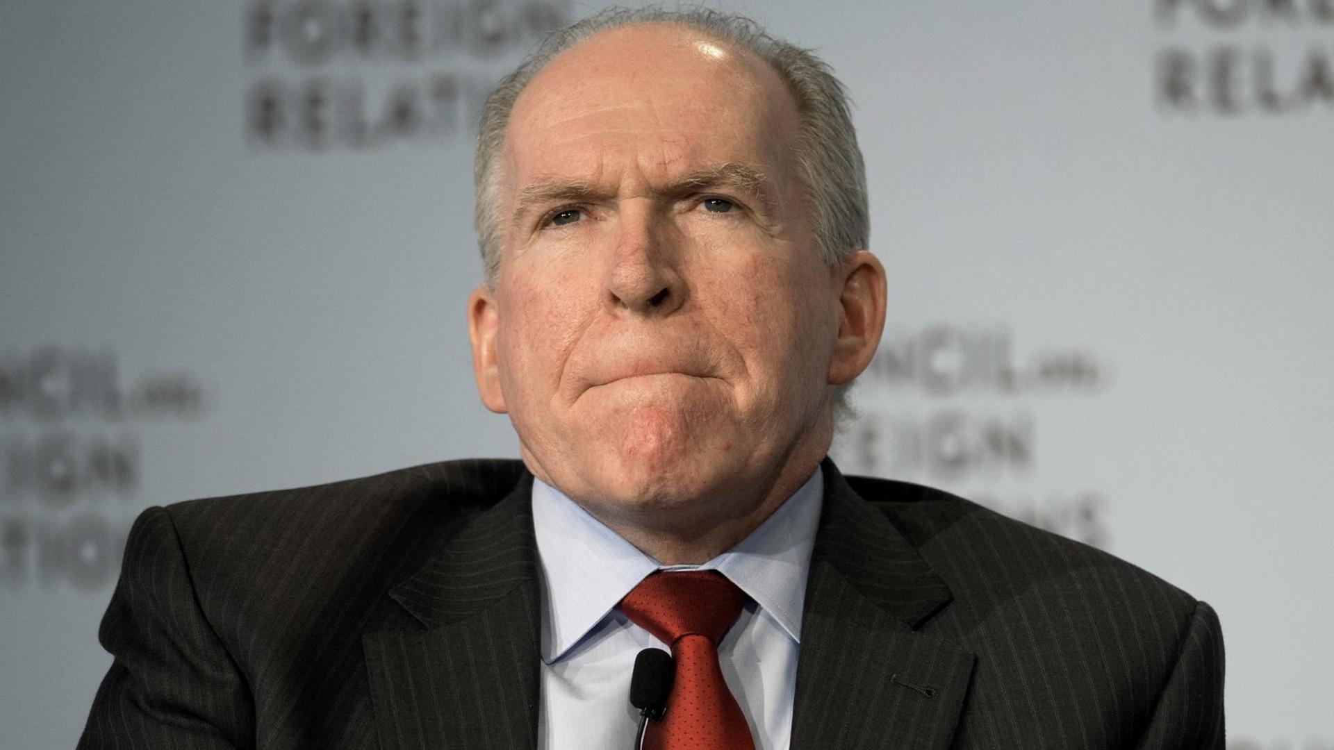 John Brennan im März 2015 bei einer Veranstaltung des Council of Foreign Relations in New York. John Brennan im März 2015 bei einer Veranstaltung des Council of Foreign Relations in New York.