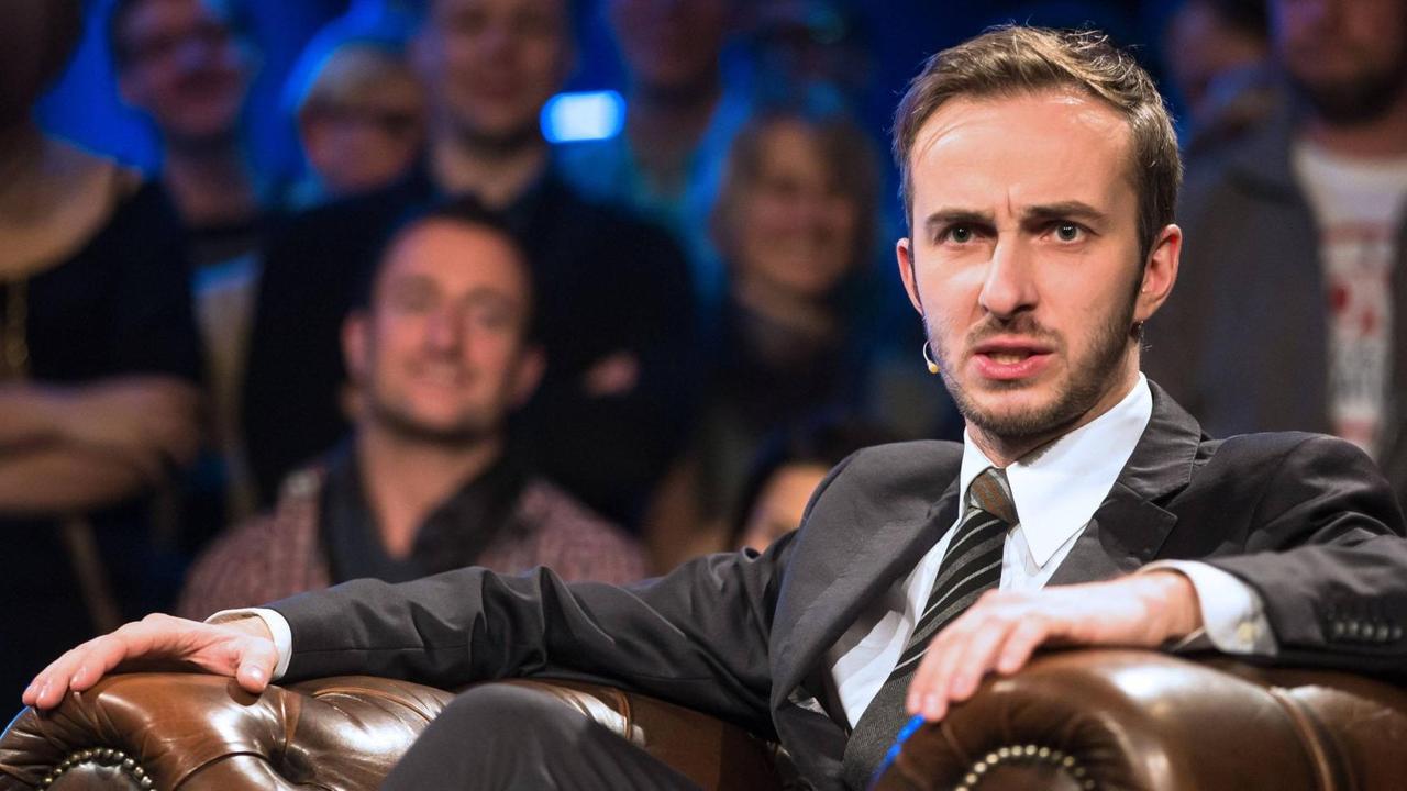 Der ZDF-Moderator Jan Böhmermann Der ZDF-Moderator Jan Böhmermann