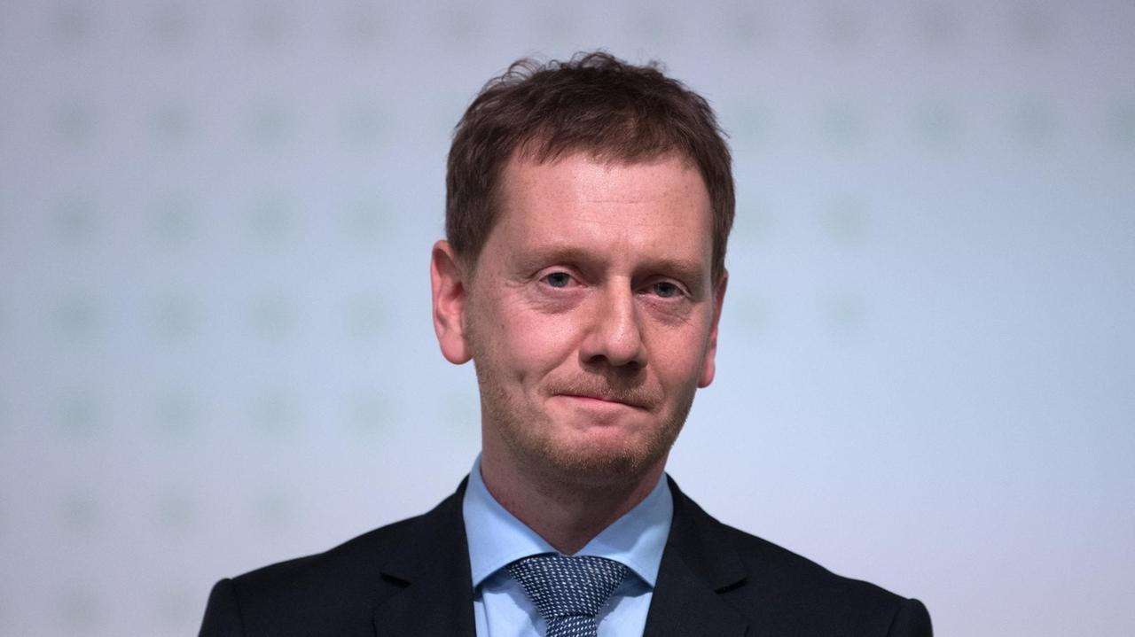 Der sächsische Ministerpräsident und Landesvorsitzende der CDU Sachsen, Michael Kretschmer Der sächsische Ministerpräsident und Landesvorsitzende der CDU Sachsen, Michael Kretschmer