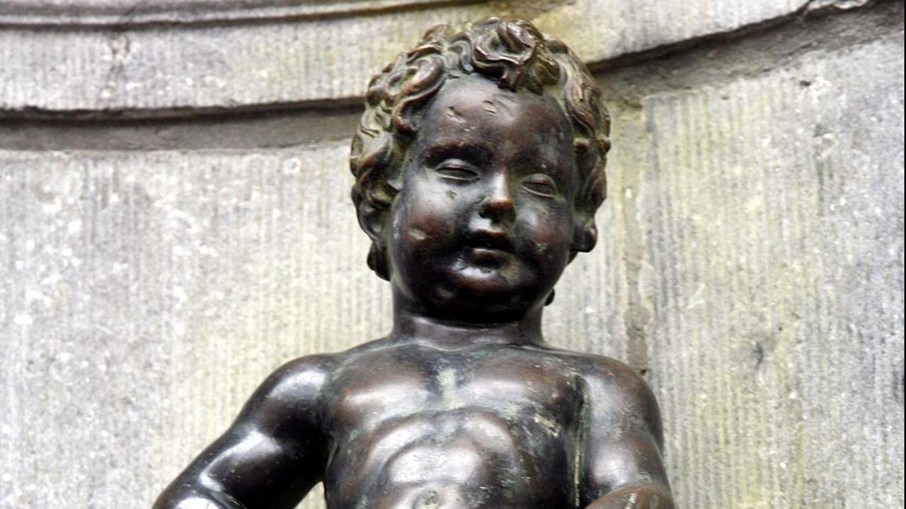 Manneken Pis in Brüssel, Belgien Manneken Pis in Brüssel, Belgien