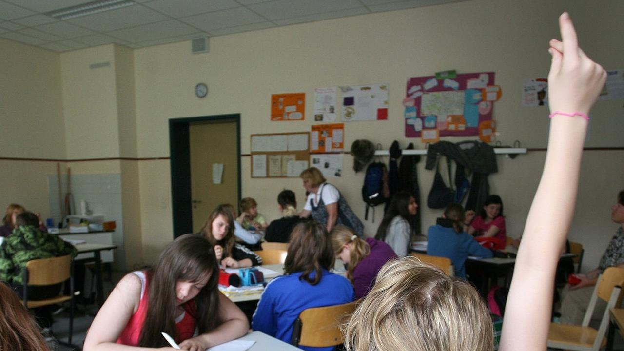 Unterricht an einer Schule in Berlin Unterricht an einer Schule in Berlin