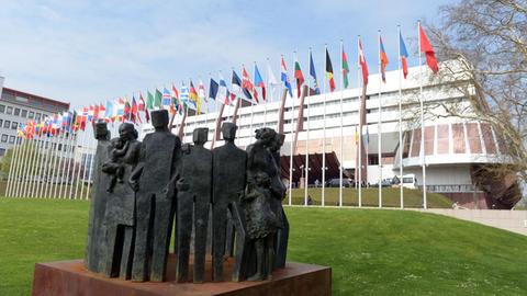 Das Gebäude des Europarates in Straßburg
