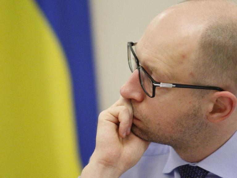 Arseni Jazenjuk, Ukrainische Premierminister (27.05.2014)