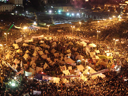 Erneute Großdemonstration gegen Präsident Mursi am Dienstagabend auf dem Tahrir-Platz in Kairo