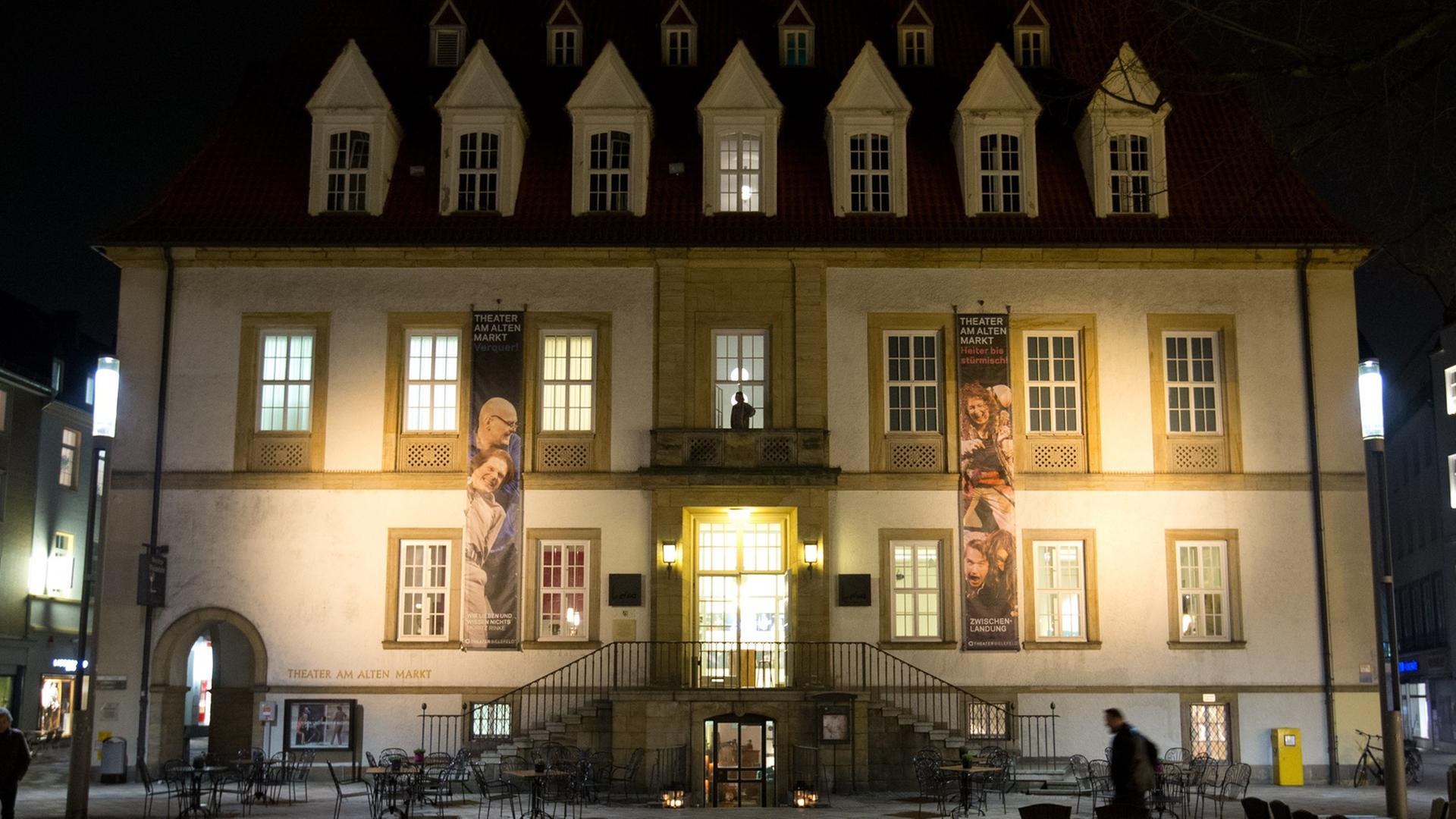 Blick auf das Theater am Alten Markt in Bielefeld (Nordrhein-Westfalen) am 07.03.2013. Blick auf das Theater am Alten Markt in Bielefeld (Nordrhein-Westfalen) am 07.03.2013.