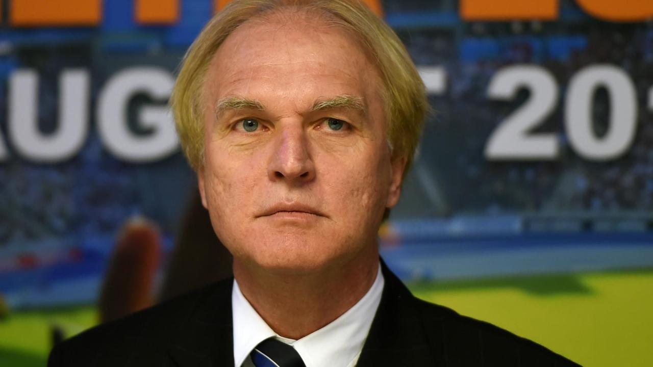 Der Präsident des Deutschen Leichtathletik-Verbandes, Clemens Prokop Der Präsident des Deutschen Leichtathletik-Verbandes, Clemens Prokop