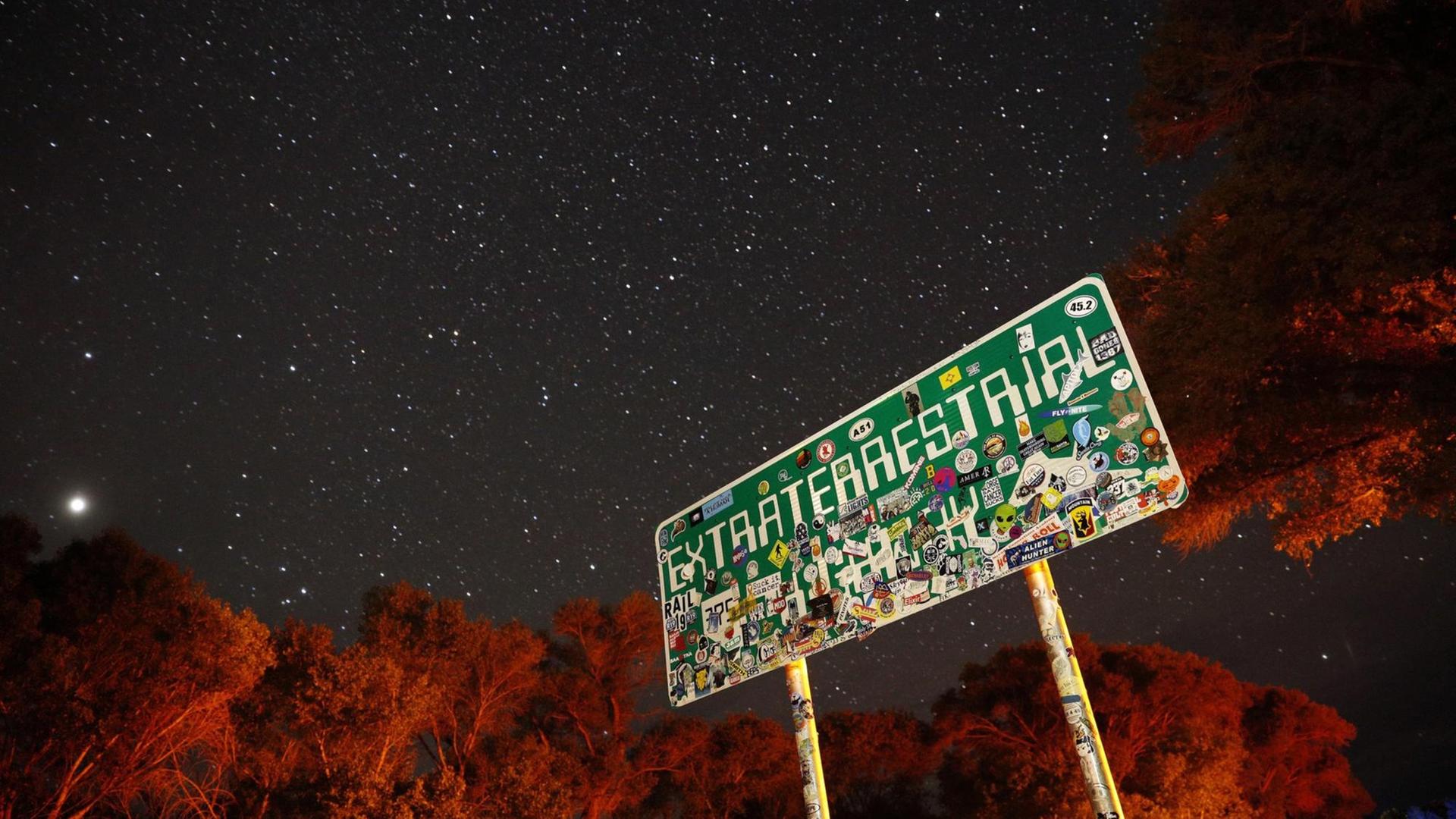 Das militärische Sperrgebiet Area 51 in Nevada Das militärische Sperrgebiet Area 51 in Nevada