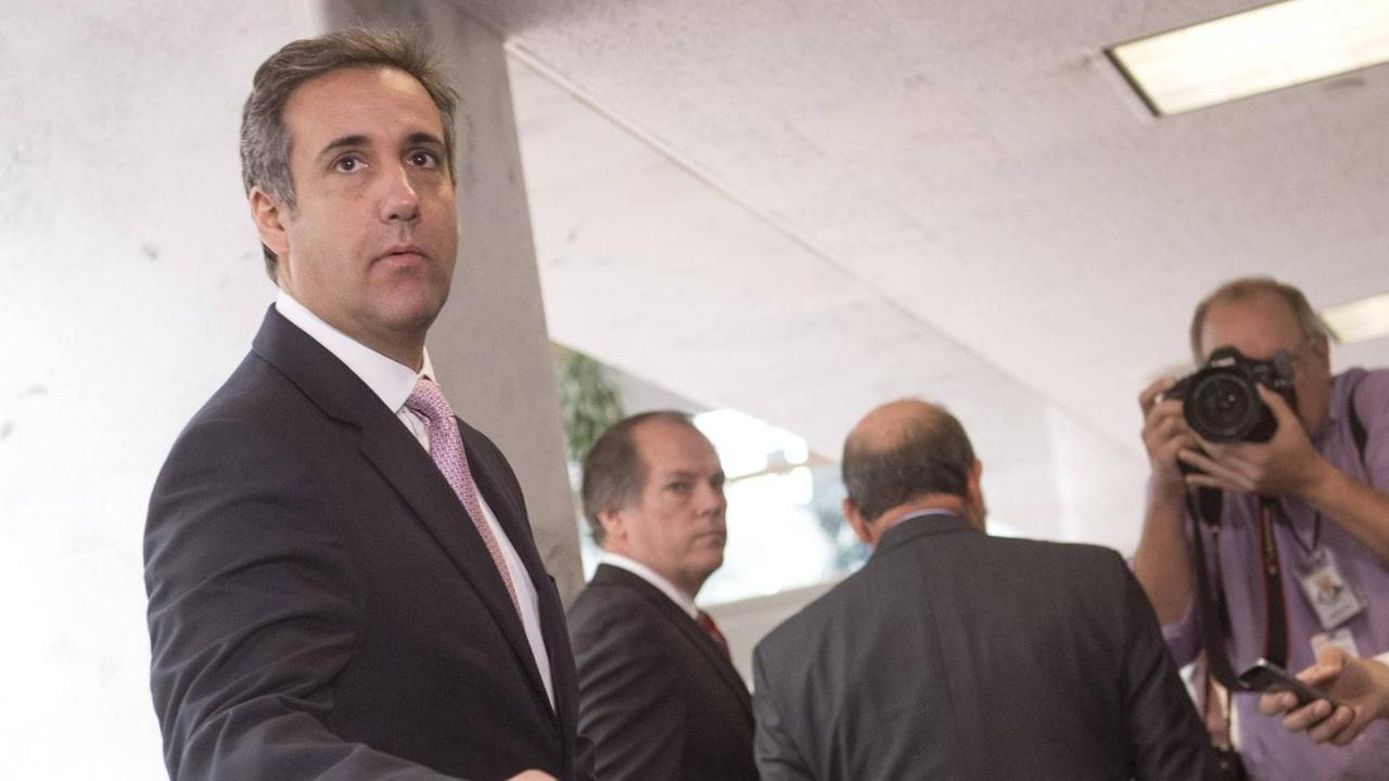 Michael Cohen (links) im September 2017 in Washington Michael Cohen (links) im September 2017 in Washington
