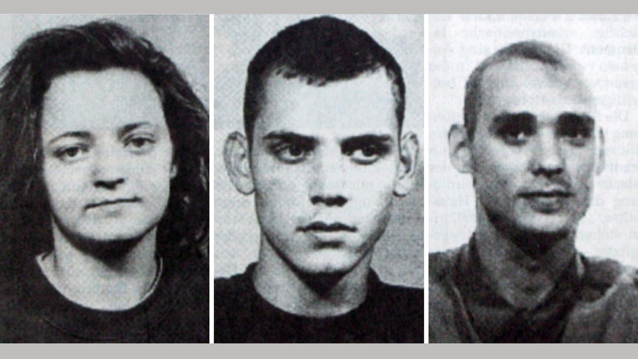Beate Zschäpe (v.l.), Uwe Böhnhardt und Uwe Mundlos Beate Zschäpe (v.l.), Uwe Böhnhardt und Uwe Mundlos