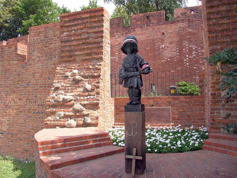 Denkmal des kleinen Aufständischen von 1944 - Warschauer Aufstand
