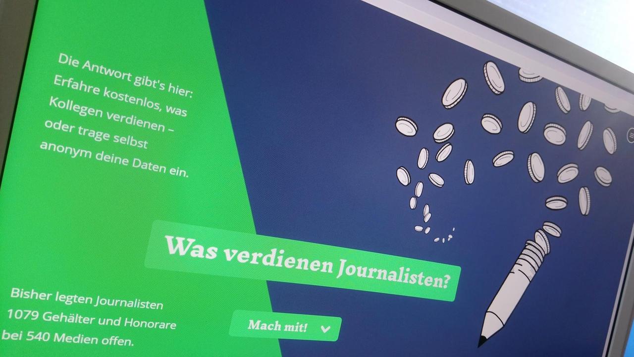 Auf einem Computer-Bildschirm ist das Online-Portal von "freischreiber" zu sehen. Auf einem Computer-Bildschirm ist das Online-Portal von "freischreiber" zu sehen.