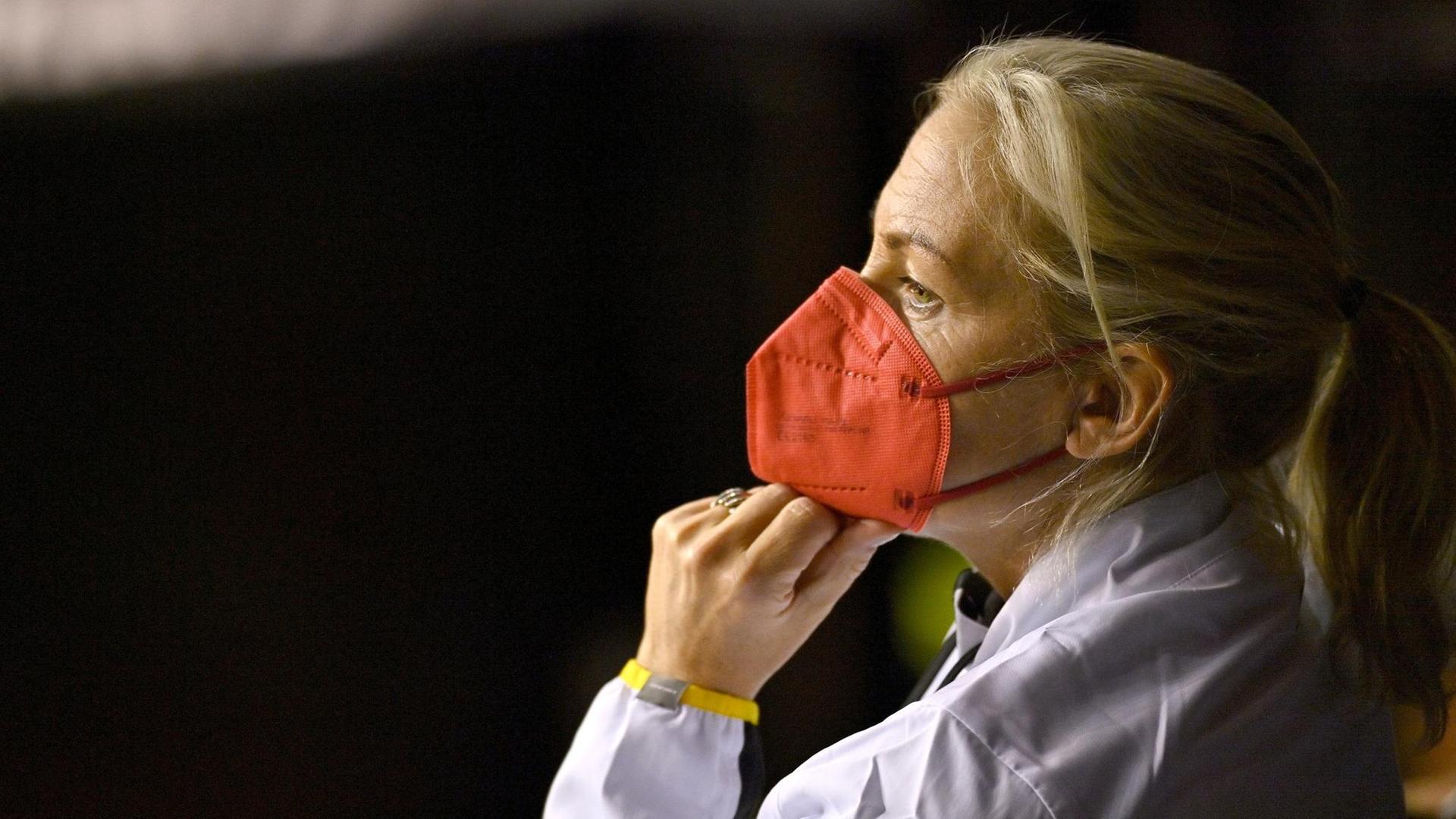 Barbara Rittner, DTB-Tennis-Bundestrainerin. Barbara Rittner, DTB-Tennis-Bundestrainerin.